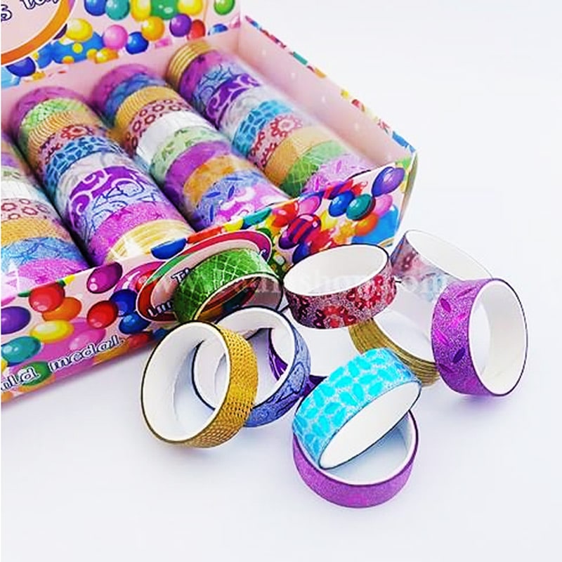 چسب رنگی 10 عددی لیزری